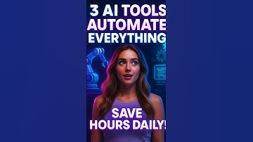 3 AI Tools That Automate Everything 🚀