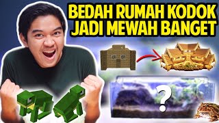 AKHIRNYA SELESAI JUGA BEDAH RUMAH KODOK PACMAN JADI MEWAH BANGET! TERRARIUM BIOAKTIF?!