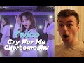 WE AREN'T WORTHY (TWICE 'CRY FOR ME' Choreography - 2 Reaction)