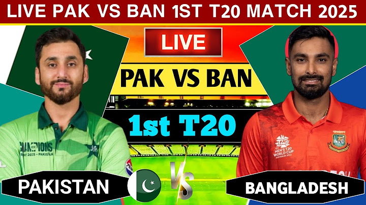 Pakistan vs Bangladesh, 1st T20 | Live Cricket Match Today | Pak vs Ban Live MatchMatch 2025