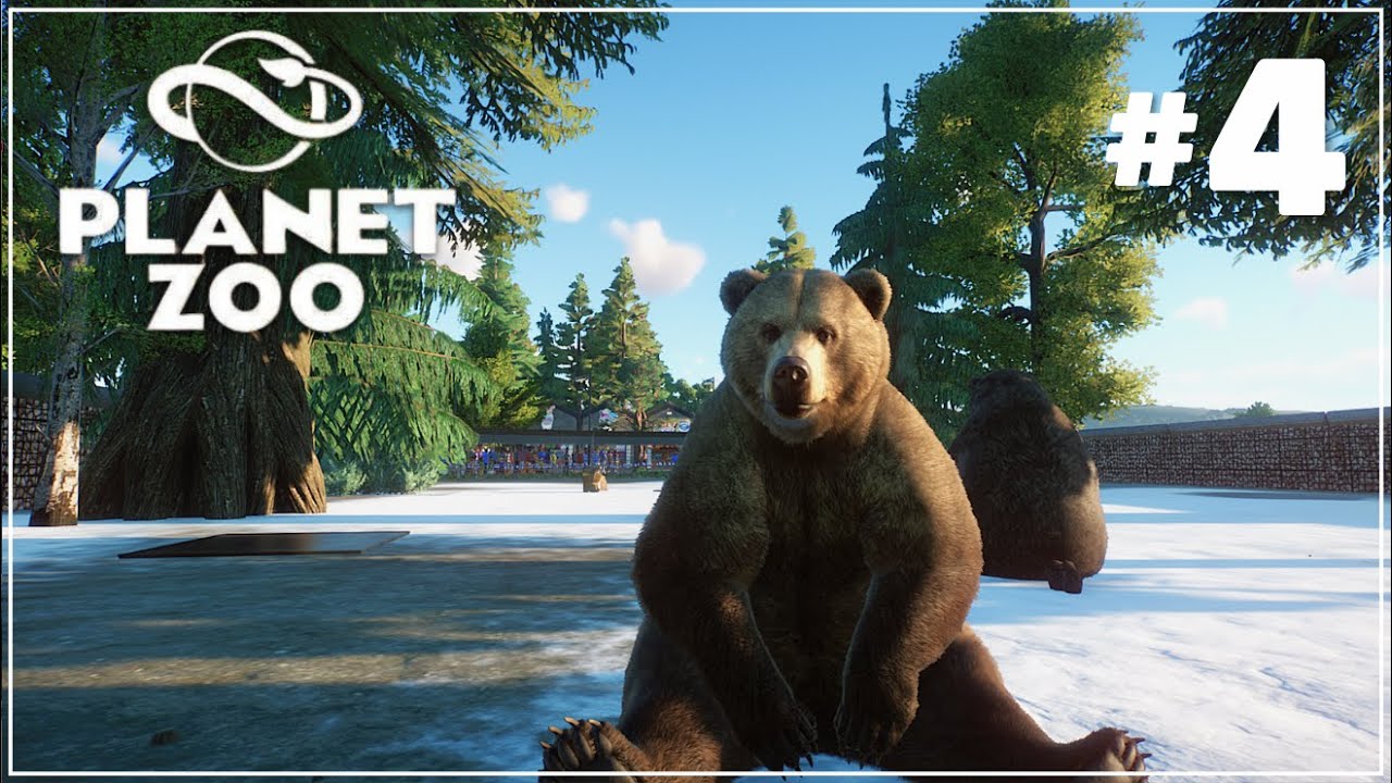 У ГРИЗЛИ ПОЯВИЛАСЬ ПАРА! - Planet Zoo #4