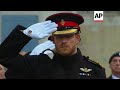 Prince Harry leads Remembrance Day tributes in London