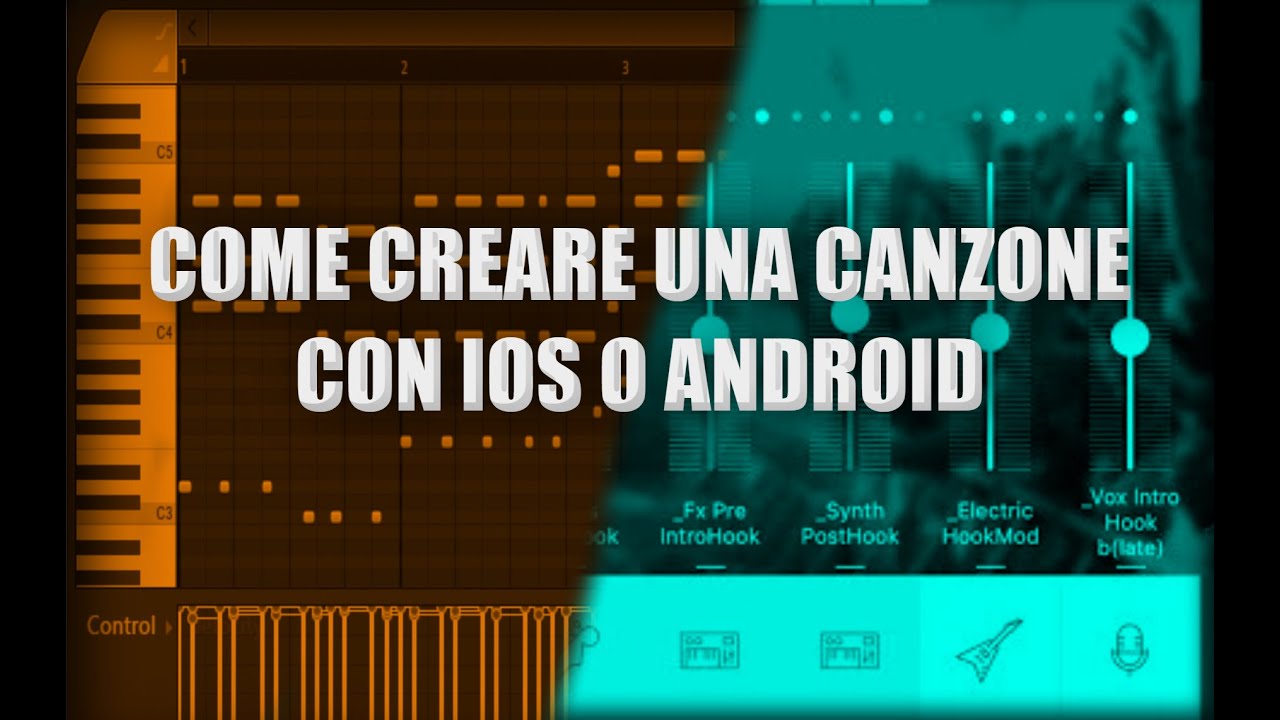 Come creare una canzone con Android/IOS YouTube Come creare una canzone con Android/IOS YouTube