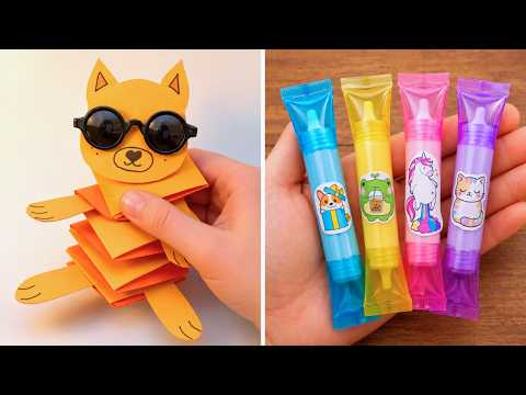CUTE PAPER DIYs & ART HACKS ᯓ♡ Easy Crafts Anyone Can Do!