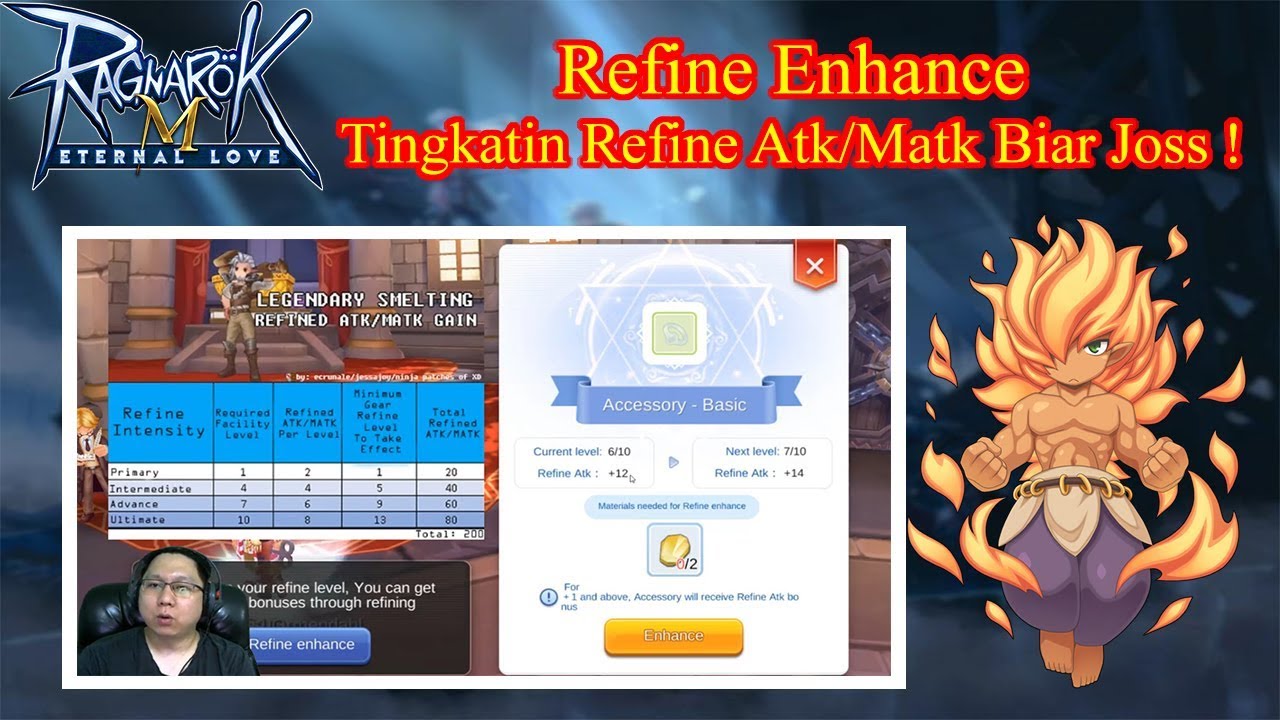 refine atk New Update Tingkatin Refine Atk/Matk Kamu Dengan Cara Ini ! Ragnarok M Eternal Love