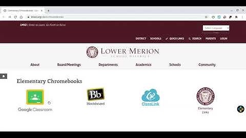 Joining A Google Classroom on Student Chromebook
