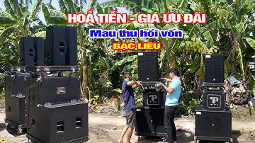 Trọn bộ Hoả Tiễn TP.AUDIO Giá ưu đãi - Mau thu hồi vốn về Bạc Liêu | Nhac Viet Media