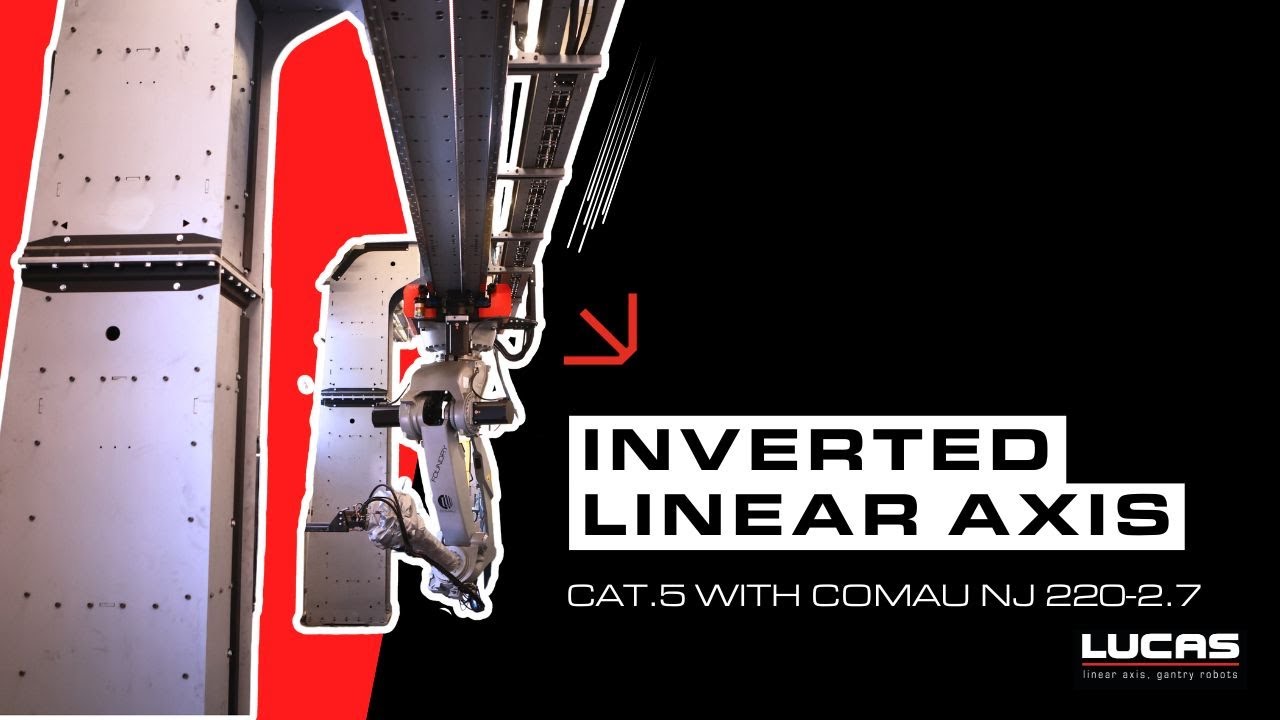 INVERTED LINEAR AXIS / LUCAS ROBOTIC SYSTEM - YouTube