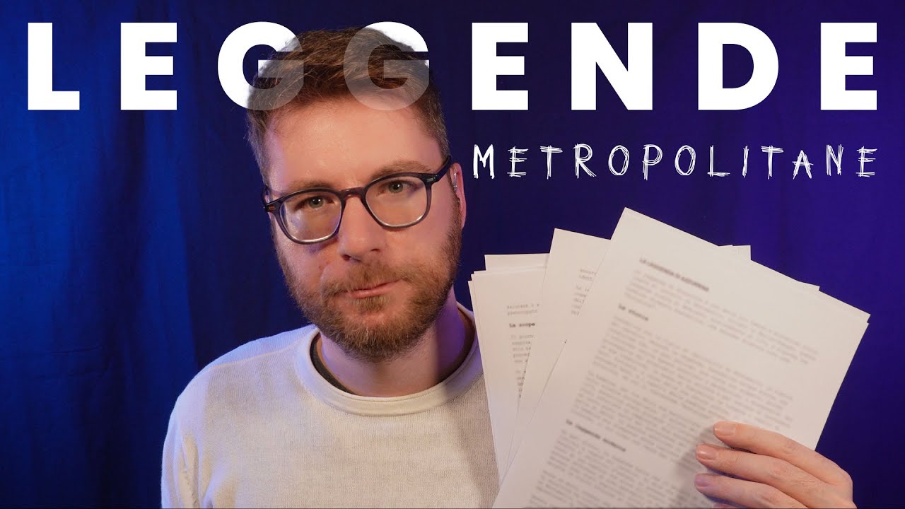 LEGGENDE METROPOLITANE per BRIVIDI FREDDI • ASMR ITA