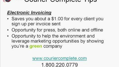 Courier software and dispatch software for courier companies