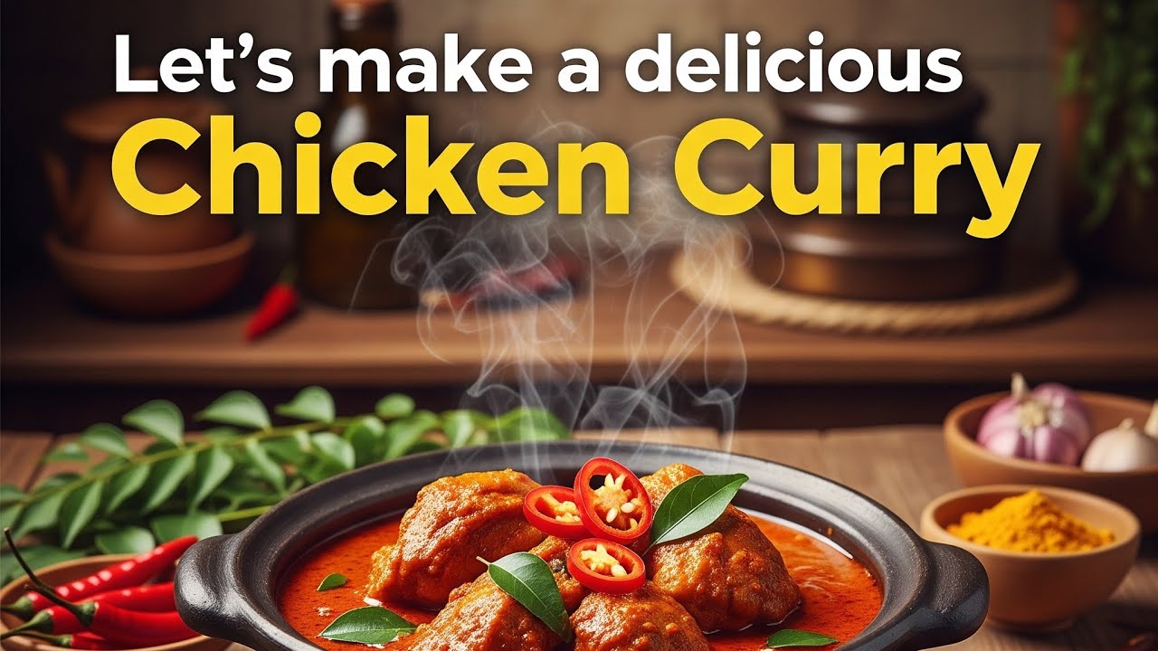 ​අපි අද හදමු රසම රස චිකන් කරියක් | Sri Lankan Chicken Curry Recipe