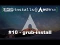 #10 - grub-install