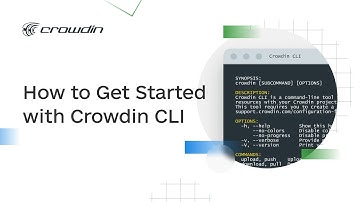 How to Get Started with Crowdin CLI: A Beginner’s Guide