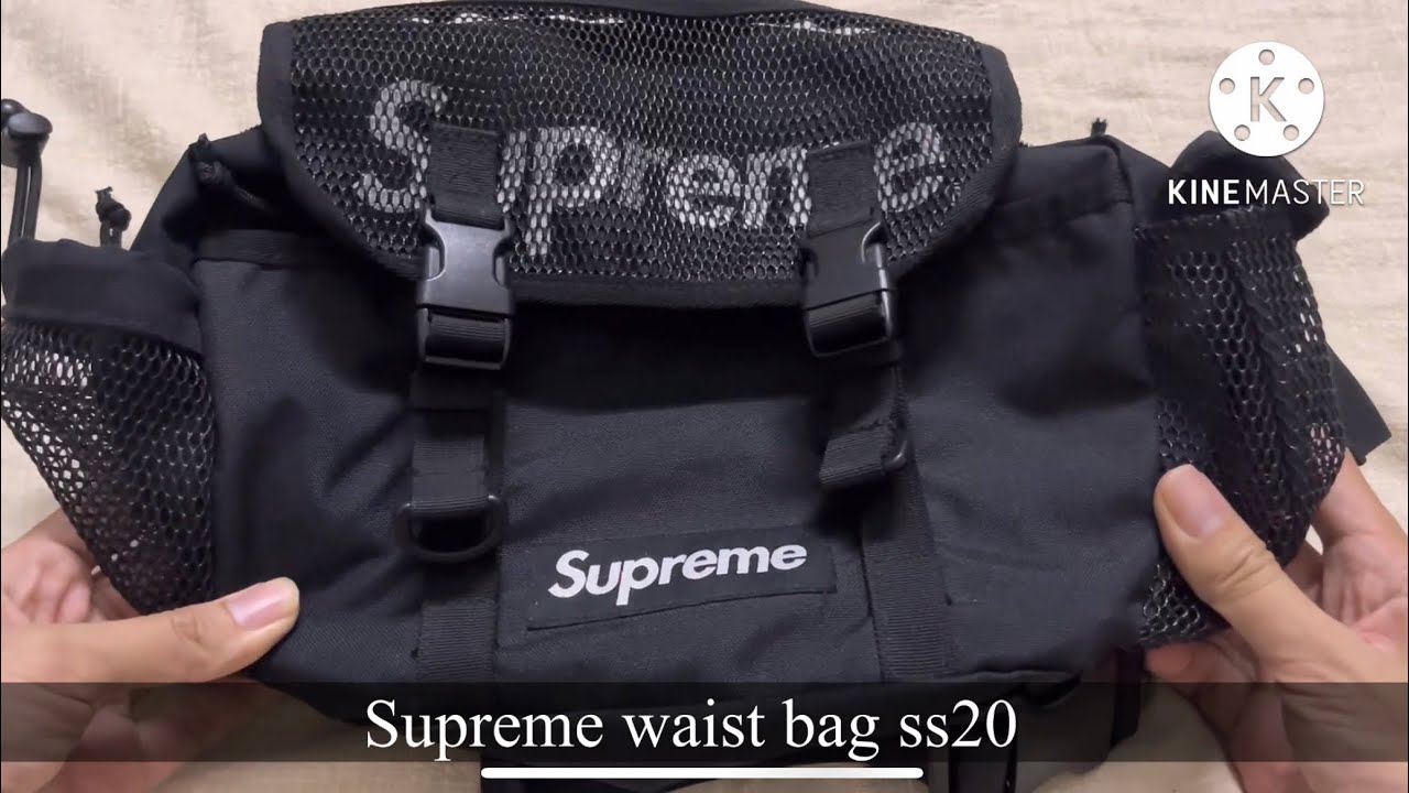 Supreme waist bag ss20 [Review] - YouTube