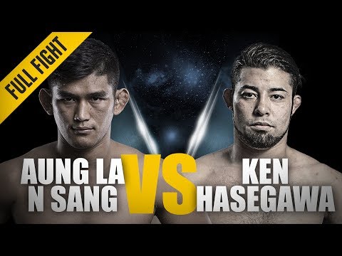 ONE: Full Fight | Aung La N Sang vs. Ken Hasegawa | Thunder In Thuwunna | June 2018