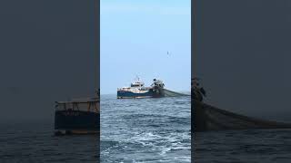 #fishing F/V Manureva lifts The Nets #sailing #fishboat #ocean #offshore #fish #boating
