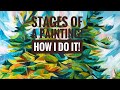Stages of a painting and how i execute a piece