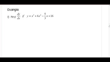 Math Analysis Derivative Video Notes - Part 1