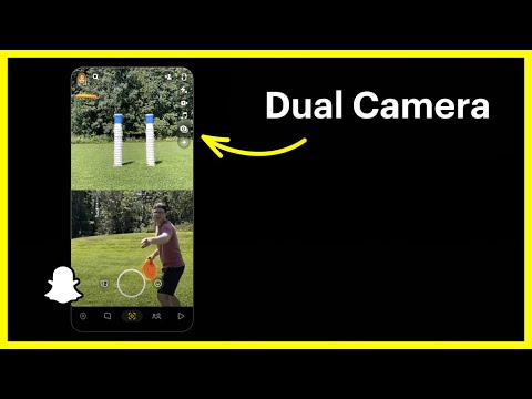 Try Dual Camera on Snapchat