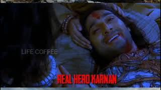 Mahabharatham karnan death scene