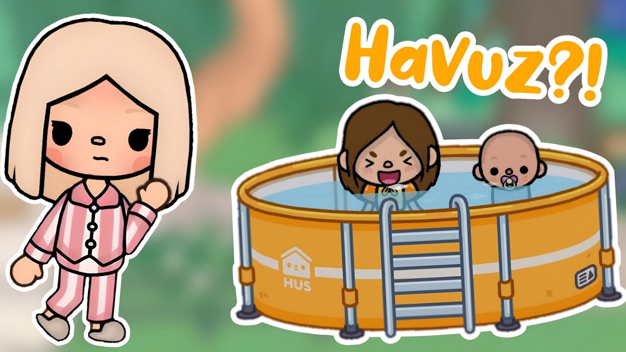 Нэнси протащила своего новорожденного брата в бассейн?! 😱✨/Я СХОДЮ С УМА😫-Toca Life World Türkçe-...