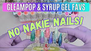 No Nakie Nails! Fun Colorful Combos using some of my go-to favs!
