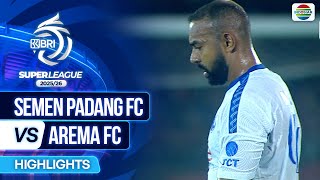 Semen Padang FC VS Arema FC - Highlights | BRI Super League 2025/26