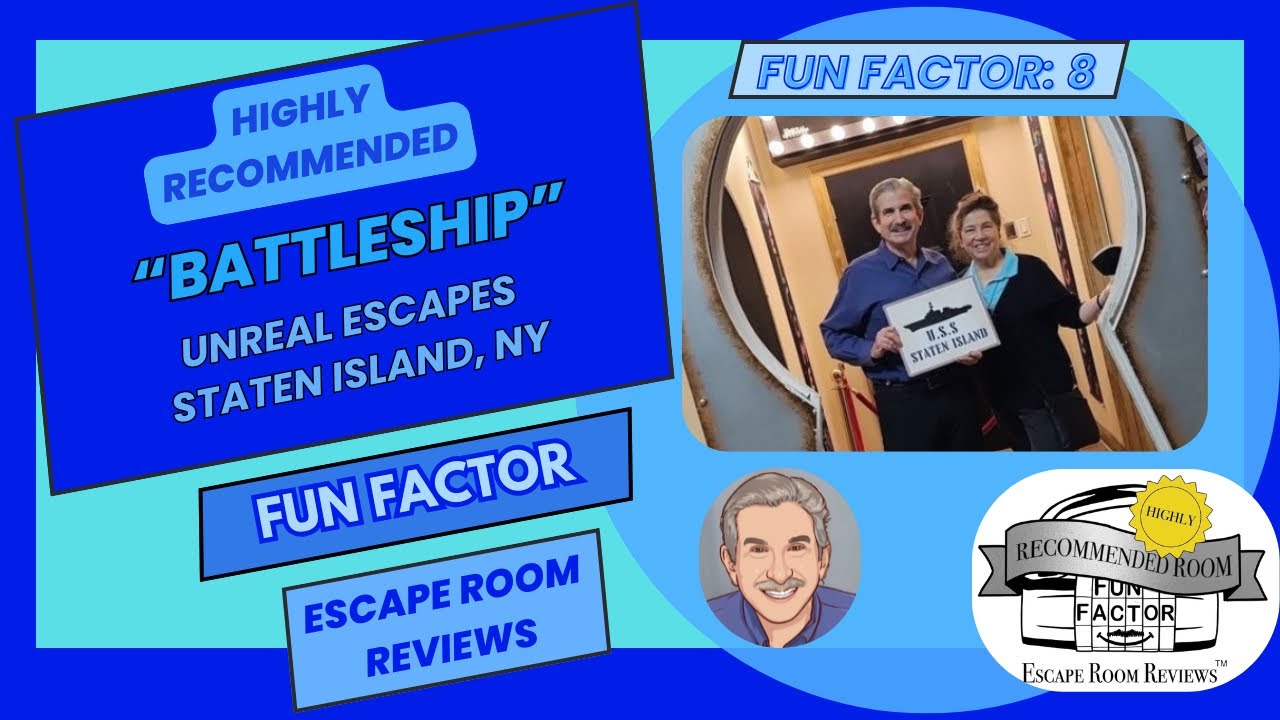 Escape Room Review: “Battleship” Unreal Escapes (Staten Island, NY) | Highly Rec FUN FACTOR: 8
