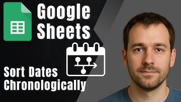 Google Sheets: How to Sort Dates into Chronological Order (2025 Sorting Tutorial)