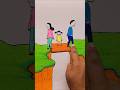 don't leve me mom and Dad, 😭😭#shortsfeed #youtubeshorts #shorts #drawing