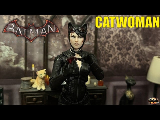 LPZZ UPF Catwoman Arkham Knight 1:12 Batman Action Figure Review