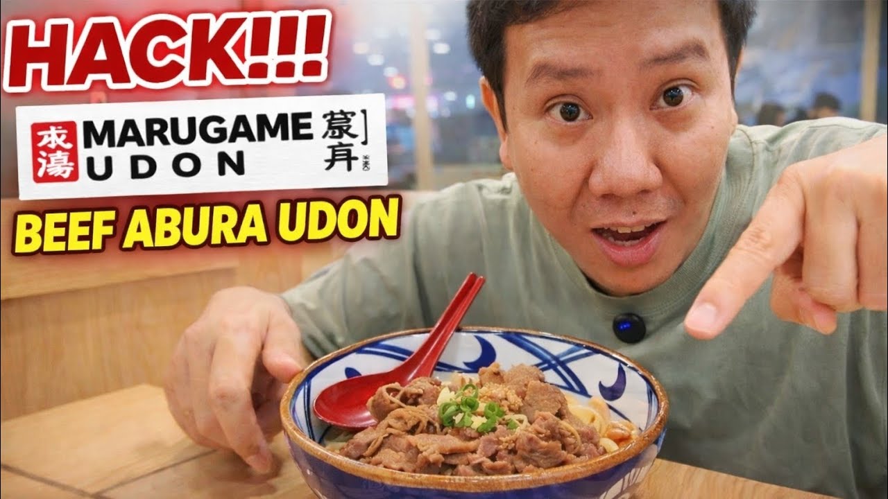 Rahasia Makan Beef Abura Udon di Marugame Biar Makin NAGIH!