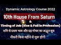 Untold secrets of saturn  dashatransittiming of job  rise in careerdynamic astrology techniques