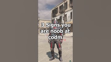 3 SIGNS OF NOOB IN CODM #shorts
