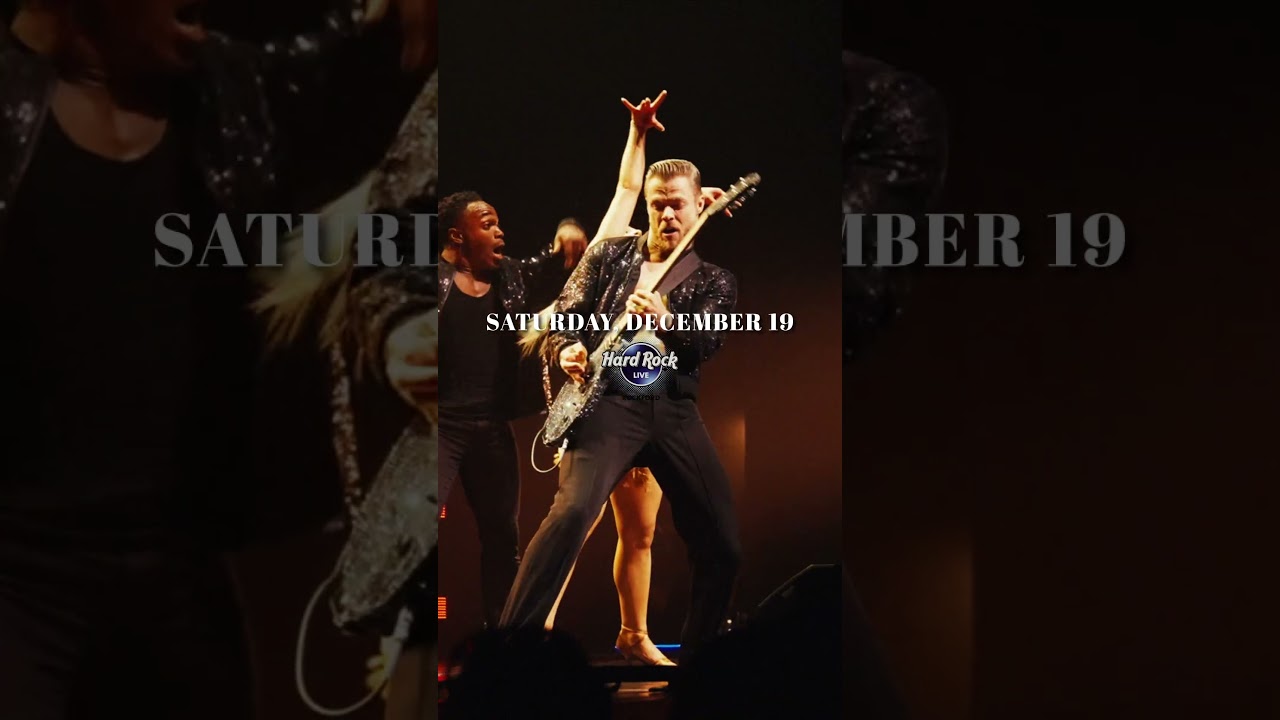 Derek Hough at Hard Rock Casino Rockford!