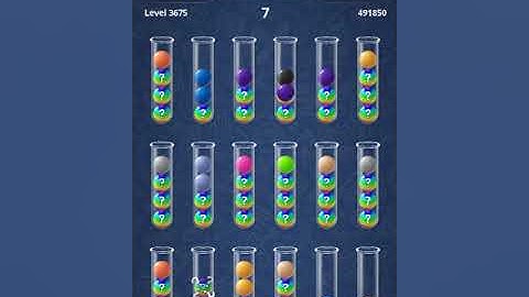 Ball Sort : Puzzle game Level 3671 - 3680 Walkthrough | PuzzleChallenge ✔️