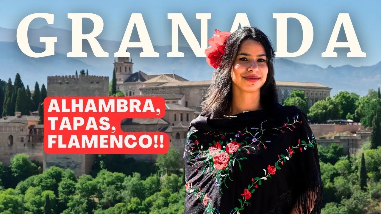 GRANADA: La ciudad MÁS HERMOSA de España!! (Andalucía)