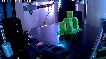 3D printing a Bullseye Duct with ABS on my Anet A8