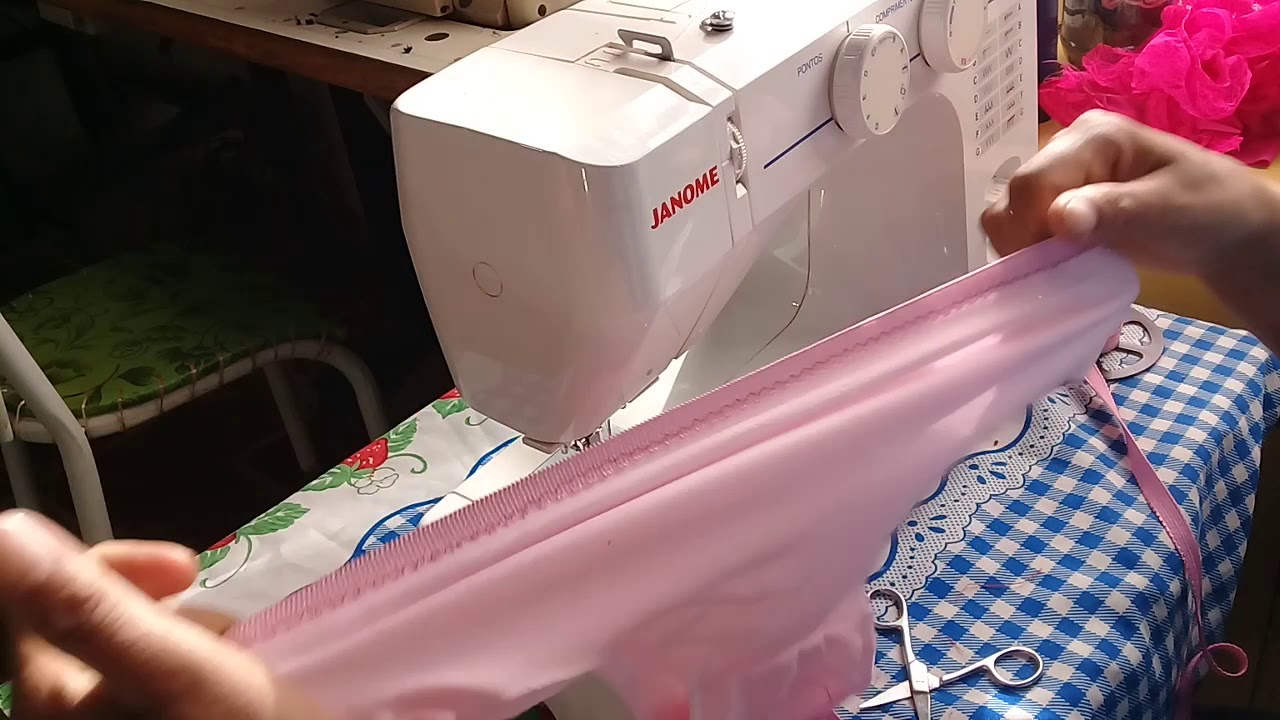 Regulando o ponto máquina doméstica dica sobre costurar elástico primavera