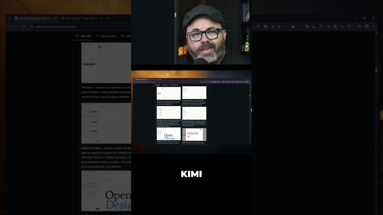 Open Design: Seu Código AI Local Gratuito! #shorts