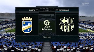 Лорка - Барселона 21 тур Чемпионата Испании по футболу Примера ЛаЛига FIFA18 PS4