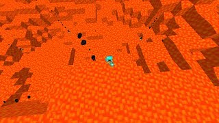 minecraft but lava rises every minute except it's not that