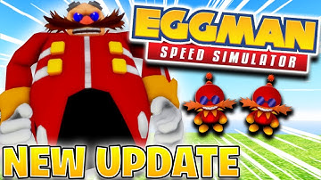 You Can PLAY AS EGGMAN in Sonic Speed Simulator! (New Update!)