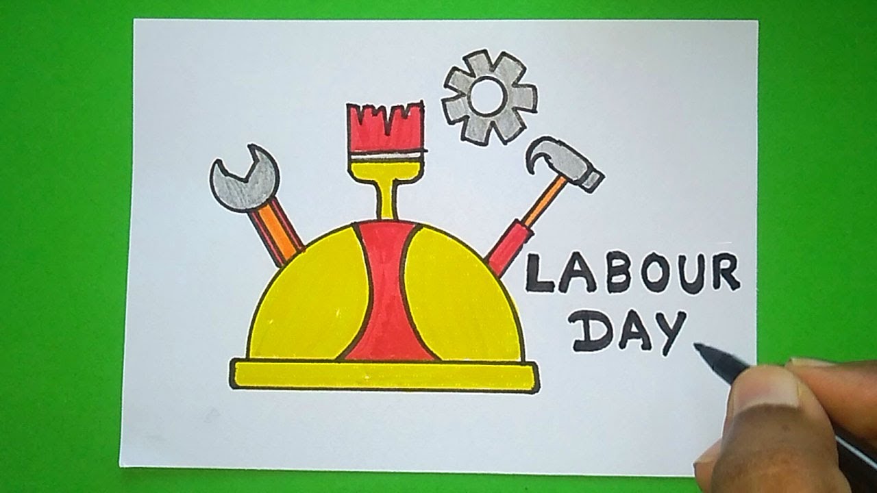 Labour Day Icon Line Vector & Photo (Free Trial) | Bigstock-saigonsouth.com.vn