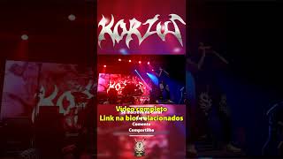 Korzus - 18/04/2026. Warm UP .W.O.A / Bangers Open Air. Vídeo completo nos relacionados.