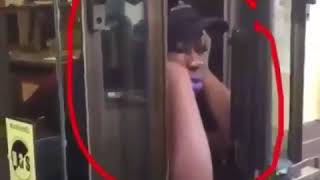 McDonald's worker caught sleeping at the Drive Thru window