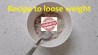 A Healthy, Tasty, Quick And Easy Breakfast For Loosing Weight