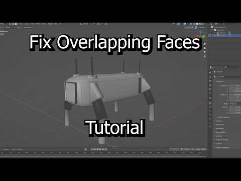 How To Clear Interior Faces On Blender