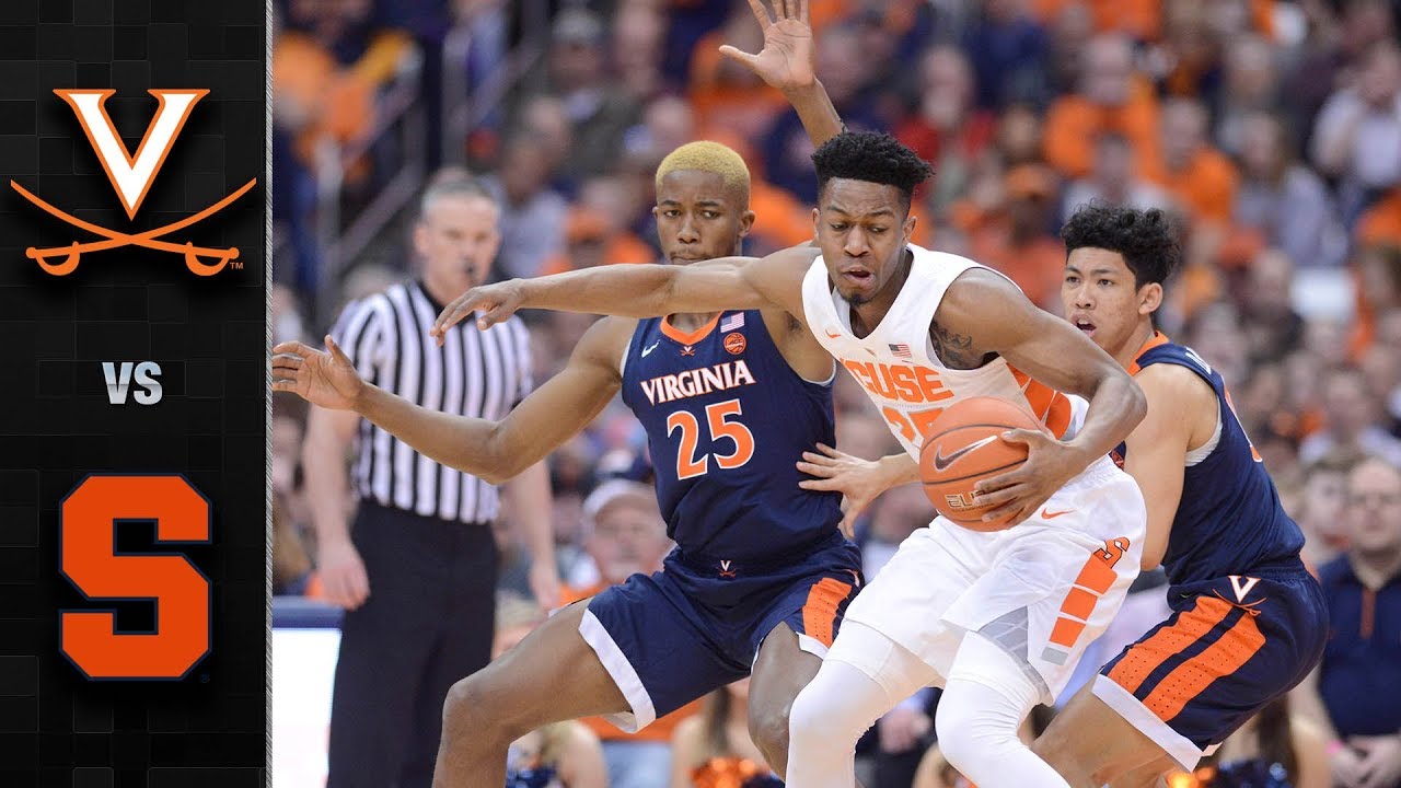 Virginia vs. Syracuse Basketball Highlights (201819) YouTube