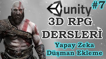 Unity 3D RPG(7) - Yapay Zekaya Giriş ve Karakter Model Değişimi